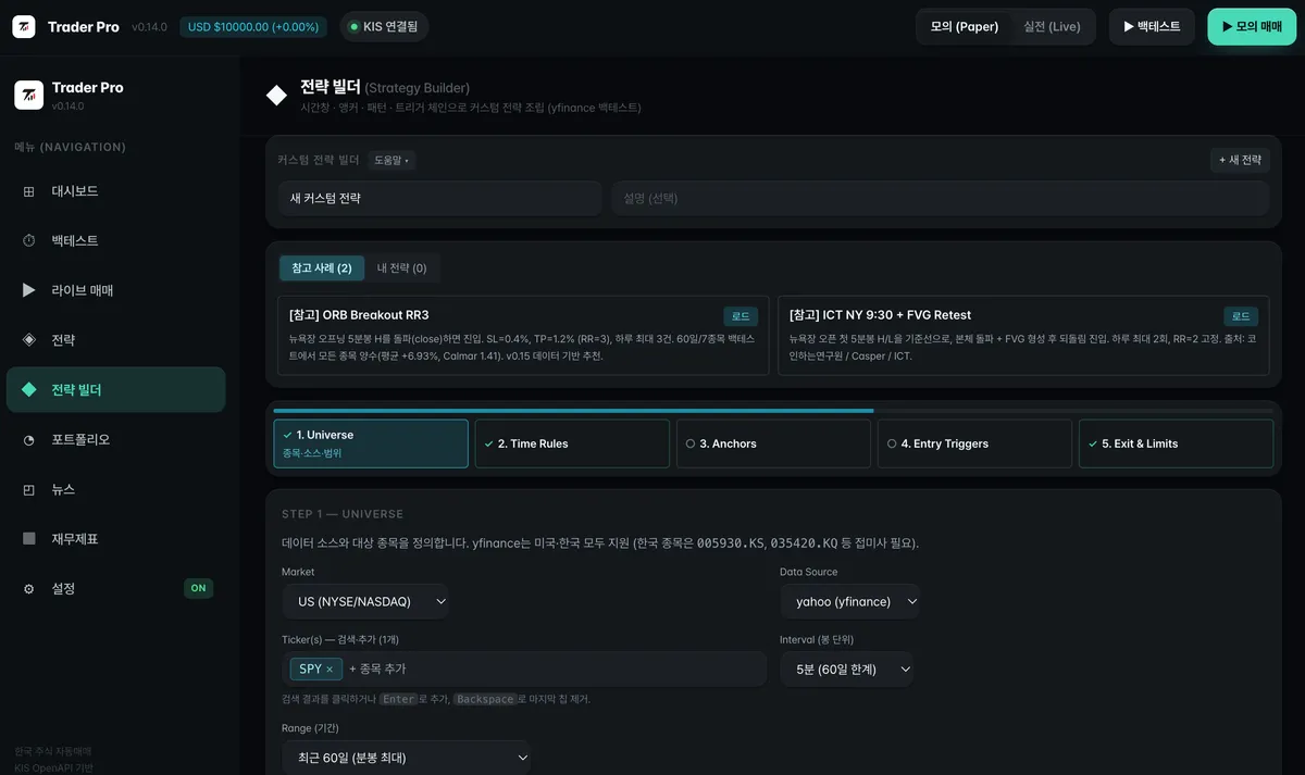 데이터로 검증된 추천 전략 1개 + Yahoo 분봉 경계 문제 해결